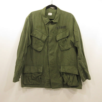 【中古】MILITARY衣料 | ミリタリーイリョウ ジャングルファティーグジャケット ミリタリージャケット 8405-935-4707 U.S.ARMY オリーブ サイズ：M