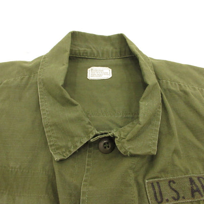 【中古】MILITARY衣料 | ミリタリーイリョウ ジャングルファティーグジャケット ミリタリージャケット 8405-935-4707 U.S.ARMY オリーブ サイズ：M