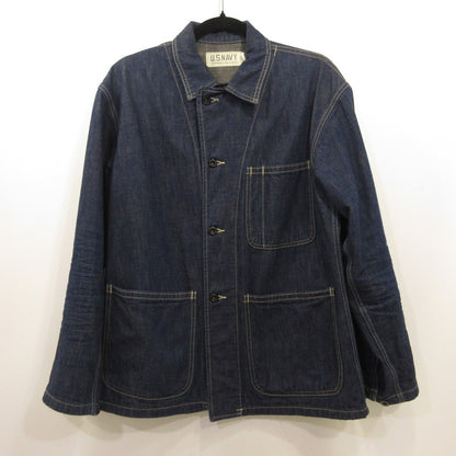 【中古】COLIMBO | コリンボ NAVAL WORK JKT. N-3 TYPE カバーオール ZZ-0163 ネイビー サイズ：M