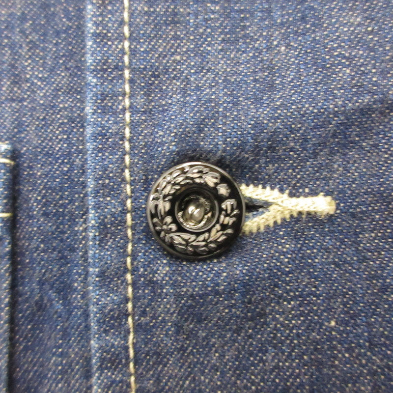 【中古】COLIMBO | コリンボ NAVAL WORK JKT. N-3 TYPE カバーオール ZZ-0163 ネイビー サイズ：M