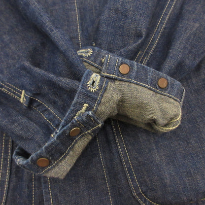 【中古】COLIMBO | コリンボ NAVAL WORK JKT. N-3 TYPE カバーオール ZZ-0163 ネイビー サイズ：M