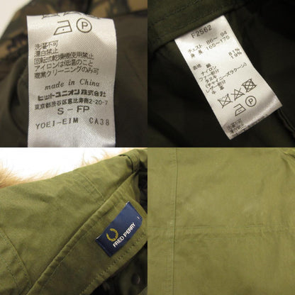 【中古】FRED PERRY | フレッドペリー モッズコート F2562 ライナー付き オリーブ サイズ：S