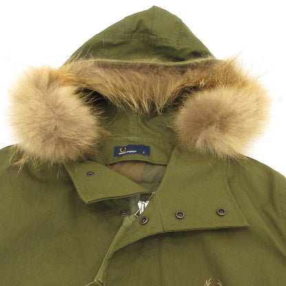 【中古】FRED PERRY | フレッドペリー モッズコート F2562 ライナー付き オリーブ サイズ：S