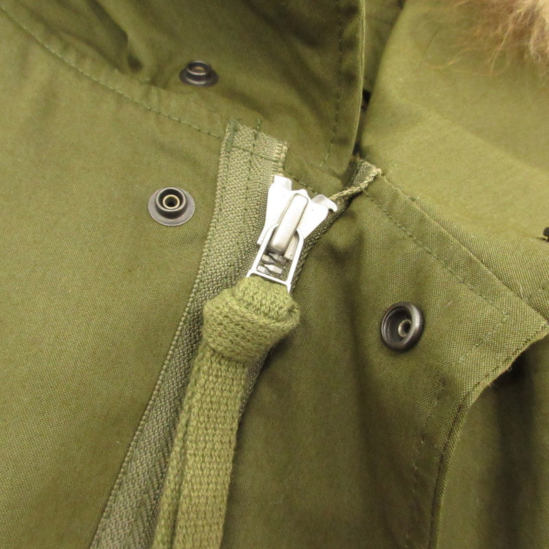 【中古】FRED PERRY | フレッドペリー モッズコート F2562 ライナー付き オリーブ サイズ：S