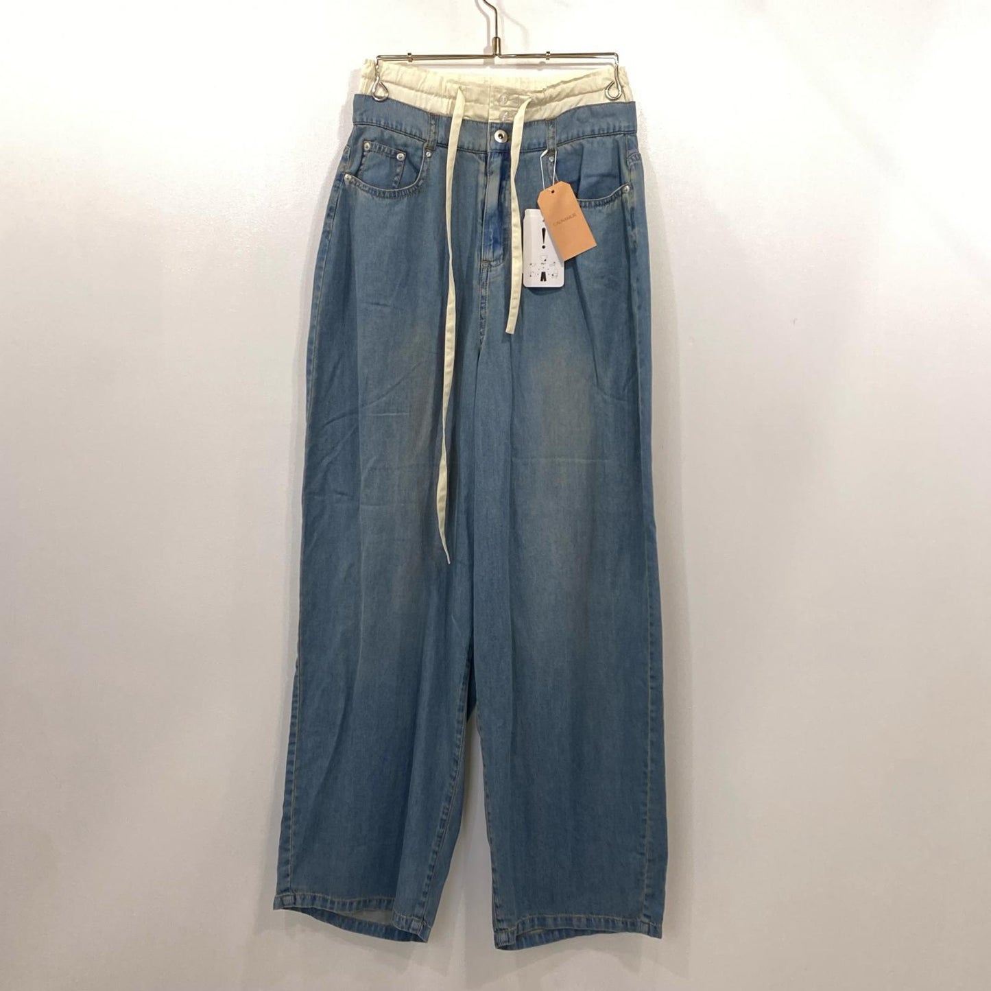 【中古】 LAYERED LOOSE DENIM パンツ 592532400101-01 2025S/S ブルー サイズ：M