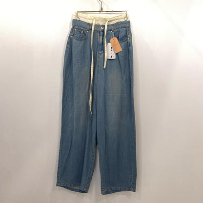 【中古】 LAYERED LOOSE DENIM パンツ 592532400101-01 2025S/S ブルー サイズ：M