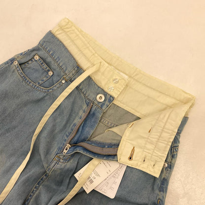 【中古】 LAYERED LOOSE DENIM パンツ 592532400101-01 2025S/S ブルー サイズ：M