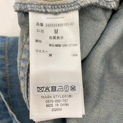 【中古】 LAYERED LOOSE DENIM パンツ 592532400101-01 2025S/S ブルー サイズ：M