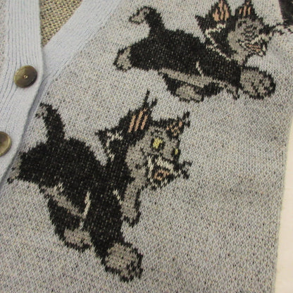 【中古】furfur | ファーファー FIGAROカーディガン カーディガン RWNT224117 ブルー