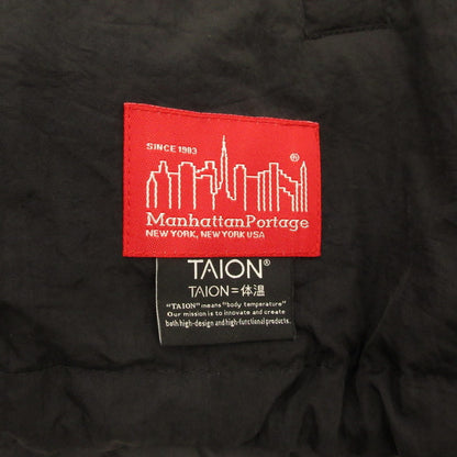 【中古】TAION | タイオン Reversible Coach Down Jacket ダウンジャケット ブラック サイズ：L
