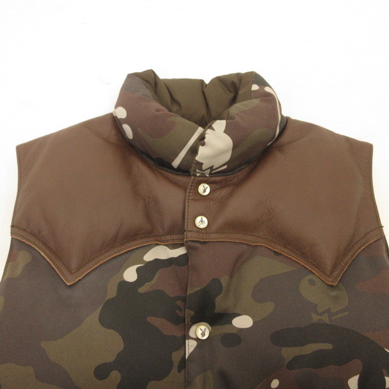 【中古】Rocky Mountain FeatherBed | ロッキーマウンテンフェザーベッド ダウンベスト 1243AV01 カモ サイズ：36