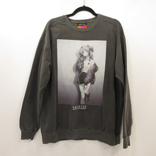 【中古】 VINTAGE ILLUSTRATION Sweat (ASUKA) スウェット グレー サイズ：L