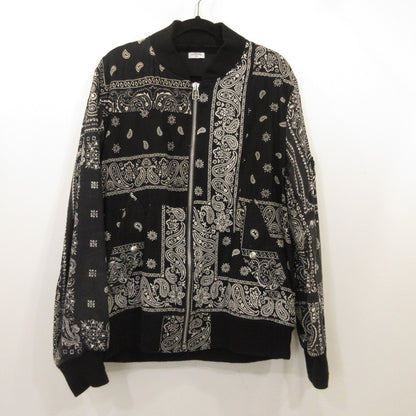 【中古】OLDPARK | オールドパーク BANDANA FLIGHT JACKET ブルゾン サイズ：L