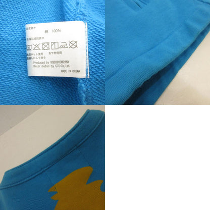 【中古】VANSON | バンソン ボーンプリント ライダースジャケット ブルー サイズ：M