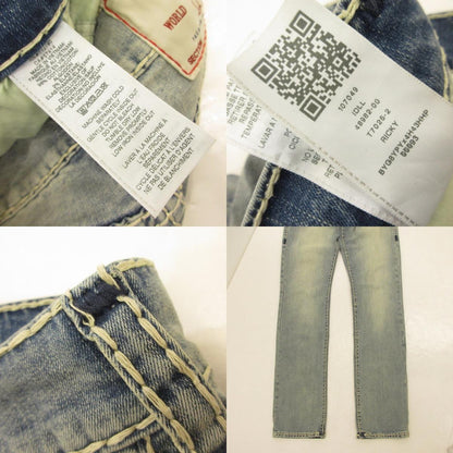 【中古】TRUE RELIGION | トゥルーレリジョン RICKY NO FLAP ROPE SUPER T デニムパンツ 107049-IDLL ライトブルー