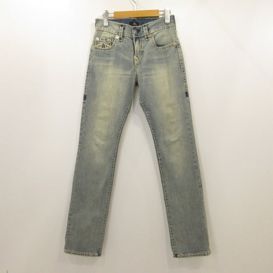 【中古】TRUE RELIGION | トゥルーレリジョン RICKY NO FLAP ROPE SUPER T デニムパンツ 107049-IDLL ライトブルー