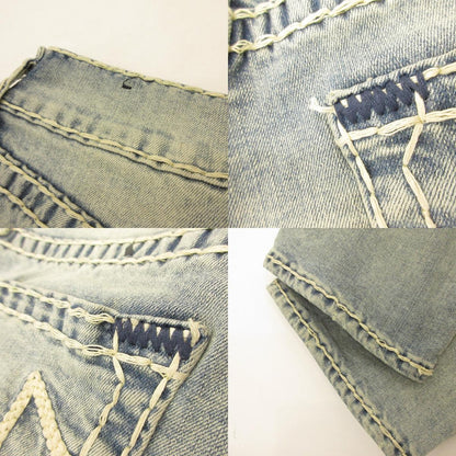 【中古】TRUE RELIGION | トゥルーレリジョン RICKY NO FLAP ROPE SUPER T デニムパンツ 107049-IDLL ライトブルー
