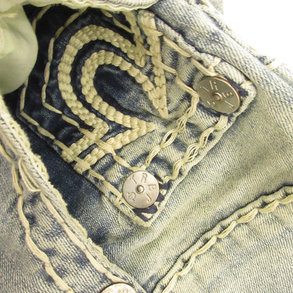 【中古】TRUE RELIGION | トゥルーレリジョン RICKY NO FLAP ROPE SUPER T デニムパンツ 107049-IDLL ライトブルー