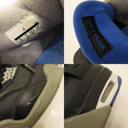 【中古】NIKE | ナイキ AIR JORDAN 4 RETRO スニーカー 308497-006 2017S/S ブラック 27cm