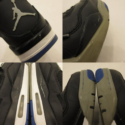 【中古】NIKE | ナイキ AIR JORDAN 4 RETRO スニーカー 308497-006 2017S/S ブラック 27cm
