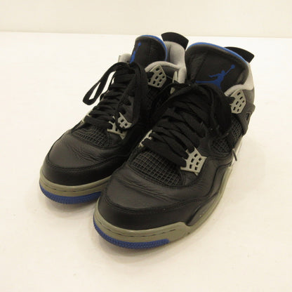 【中古】NIKE | ナイキ AIR JORDAN 4 RETRO スニーカー 308497-006 2017S/S ブラック 27cm