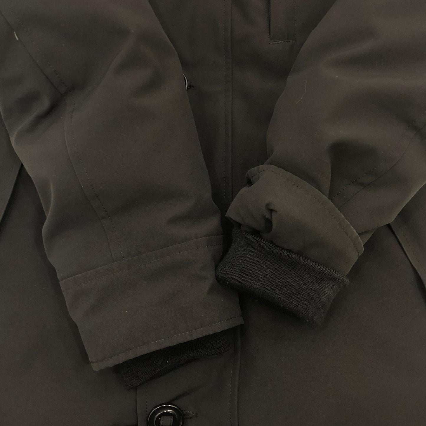 【中古】CANADA GOOSE | カナダグース JASPER PARKER ダウンジャケット 3438JM サザビー正規品 ブラック サイズ：XS