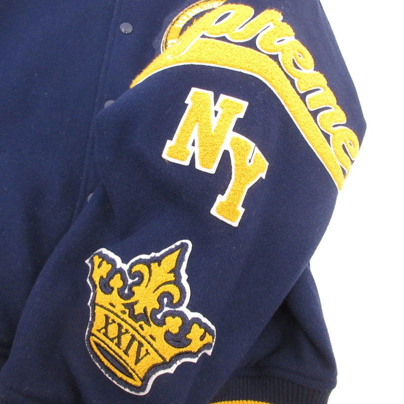 Supreme | シュプリーム VERITAS VARSITY JACKET スタジャン 2024F/W ネイビー サイズ：M【姫路東店】