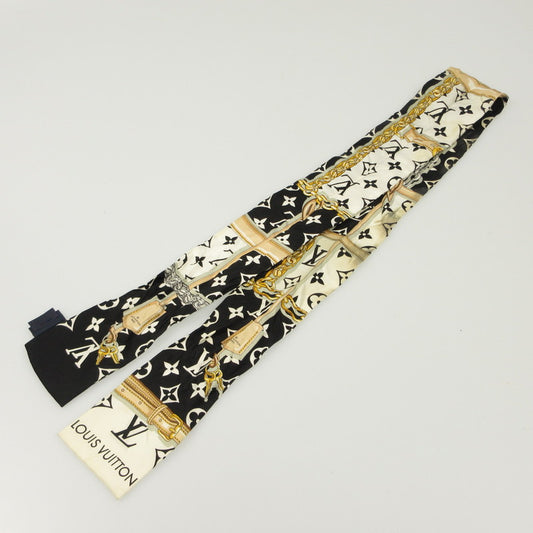 【中古】LOUIS VUITTON | ルイ・ヴィトン バンドーモノグラムコンフィデンシャル ハンカチ M78656