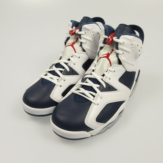 【中古】NIKE | ナイキ AIR JORDAN 6 RETRO WHITE AND MIDNIGHT NAVY スニーカー CT8529-164 年式:2024S/S ホワイト 27cm