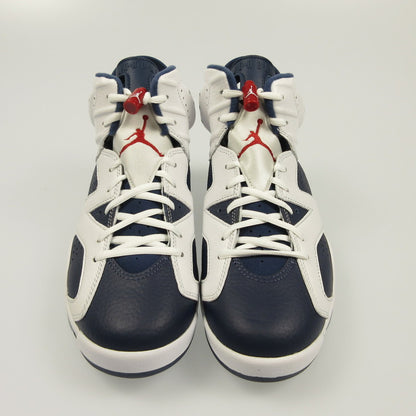 【中古】NIKE | ナイキ AIR JORDAN 6 RETRO WHITE AND MIDNIGHT NAVY スニーカー CT8529-164 年式:2024S/S ホワイト 27cm