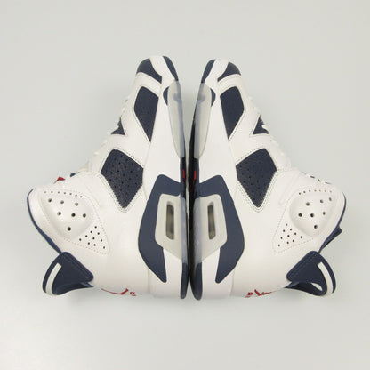 【中古】NIKE | ナイキ AIR JORDAN 6 RETRO WHITE AND MIDNIGHT NAVY スニーカー CT8529-164 年式:2024S/S ホワイト 27cm