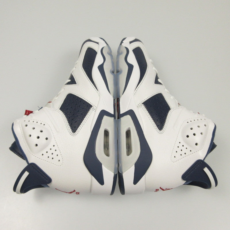 【中古】NIKE | ナイキ AIR JORDAN 6 RETRO WHITE AND MIDNIGHT NAVY スニーカー CT8529-164 年式:2024S/S ホワイト 27cm