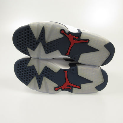 【中古】NIKE | ナイキ AIR JORDAN 6 RETRO WHITE AND MIDNIGHT NAVY スニーカー CT8529-164 年式:2024S/S ホワイト 27cm