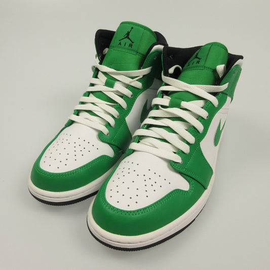 【中古】NIKE | ナイキ AIR JORDAN 1 MID 'LUCKY GREEN' スニーカー DQ8426-301 年式:2022A/W グリーン 27.5cm