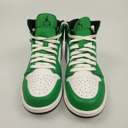 【中古】NIKE | ナイキ AIR JORDAN 1 MID 'LUCKY GREEN' スニーカー DQ8426-301 年式:2022A/W グリーン 27.5cm