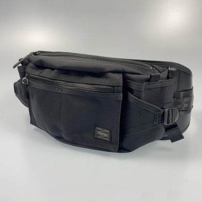 【中古】PORTER | ポーター HEAT ウエストバッグ 703-06978 ブラック