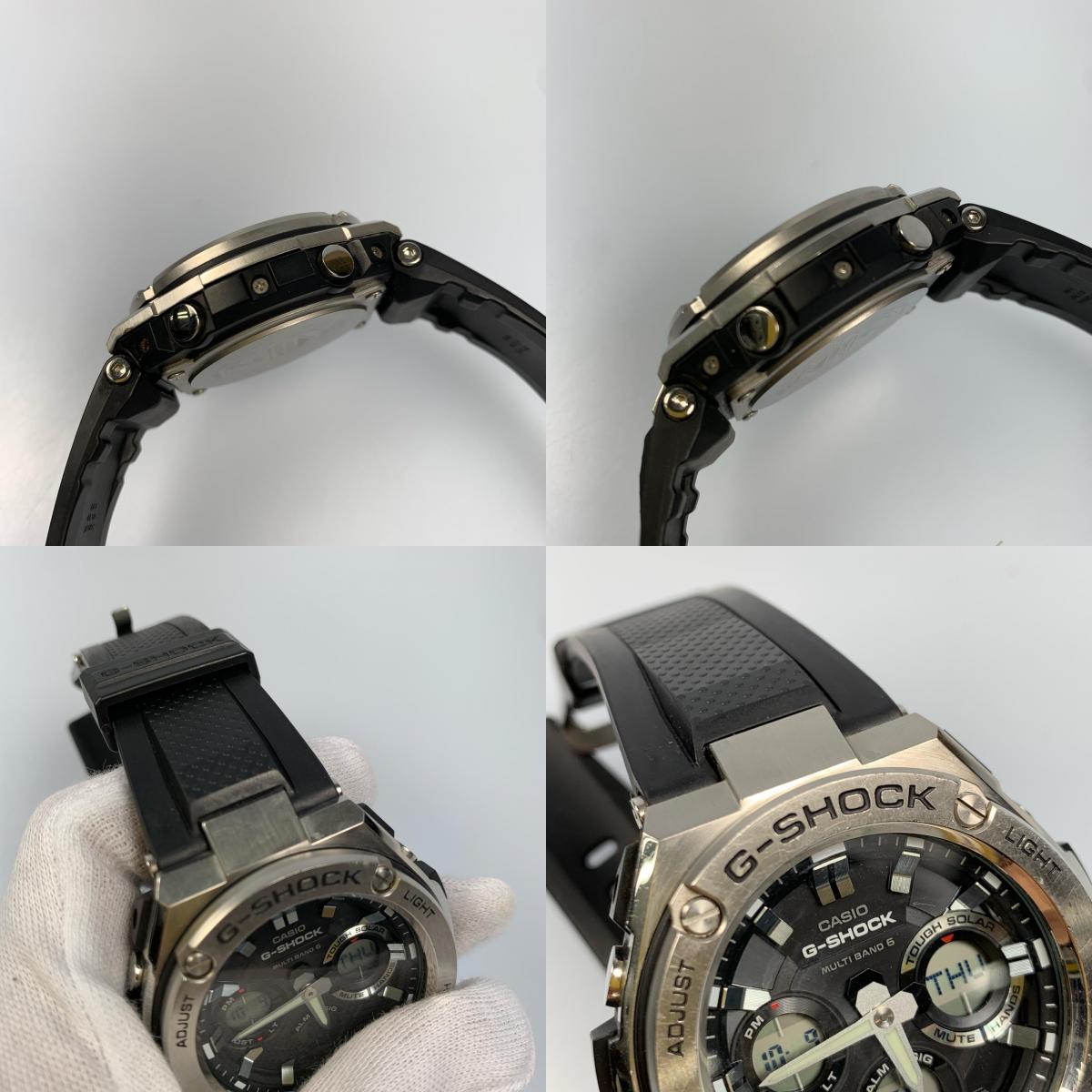【中古】G-SHOCK | ジーショック G-STEEL 腕時計 GST-W110-1AJF シルバー