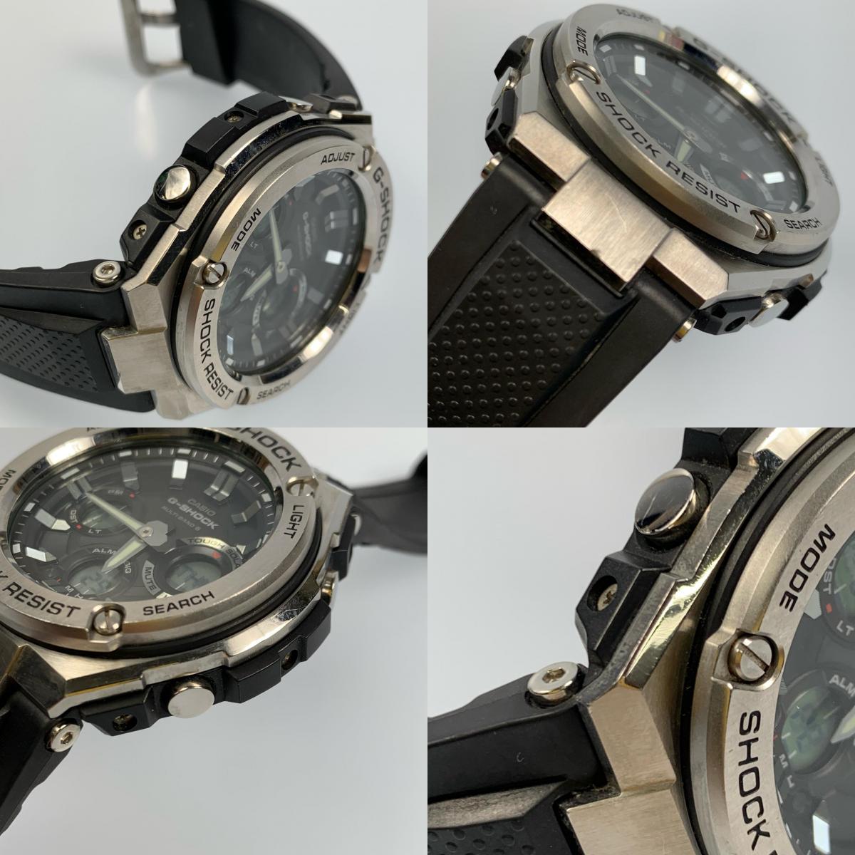 【中古】G-SHOCK | ジーショック G-STEEL 腕時計 GST-W110-1AJF シルバー