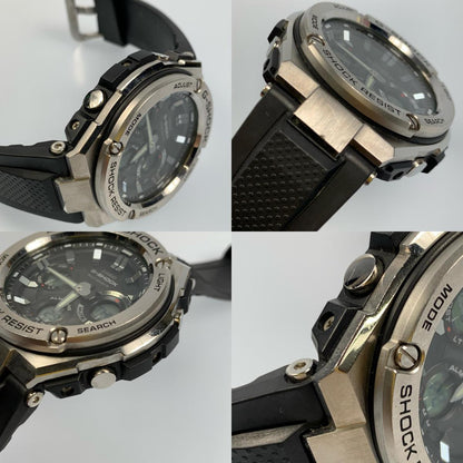 【中古】G-SHOCK | ジーショック G-STEEL 腕時計 GST-W110-1AJF シルバー
