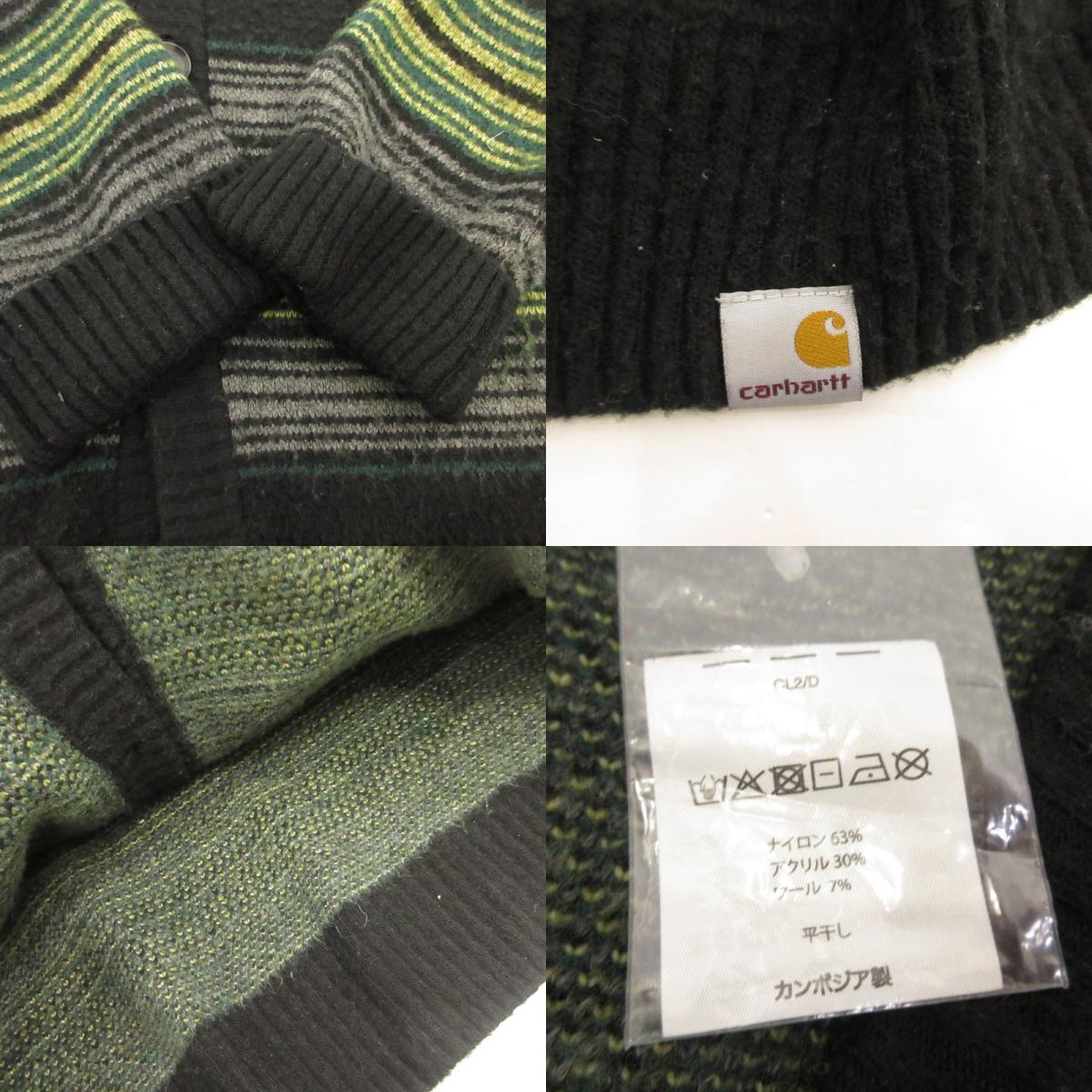 Carhartt WIP | カーハートダブリューアイピー DILLON CARDIGAN カーディガン I029671 ブラック サイズ：XL【姫路東店】