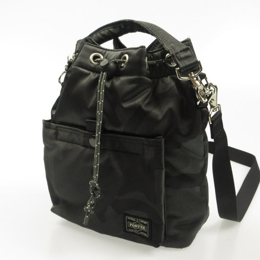 【中古】PORTER | ポーター BALLOONSAC WOODLAND CAMO ショルダーバッグ 381-18190 カモ