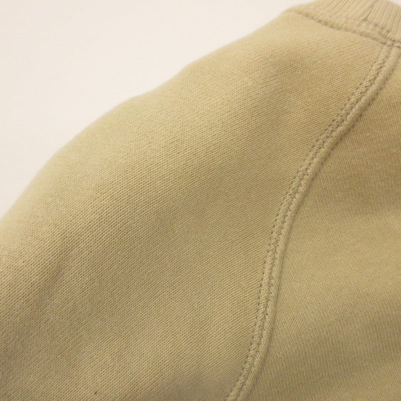 TWO MOON | Two Moon Raglan Sleeve Short Sleeve Sweatshirt 10248-05 Beige Size: 44