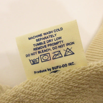 TWO MOON | Two Moon Raglan Sleeve Short Sleeve Sweatshirt 10248-05 Beige Size: 44