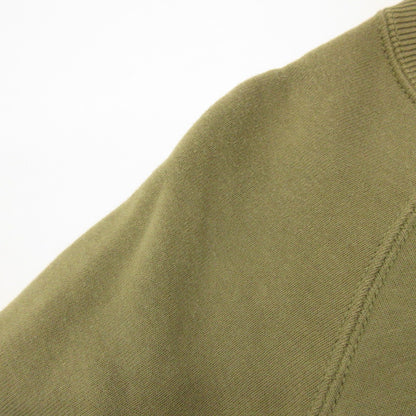 TWO MOON | Two Moon Raglan Sleeve Short-Sleeve Sweatshirt Sweatshirt 10248-44 Khaki Size: 44