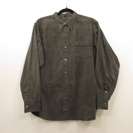 【中古】 Narrow Collar Shirt 長袖シャツ LOT.106 チャコールグレー