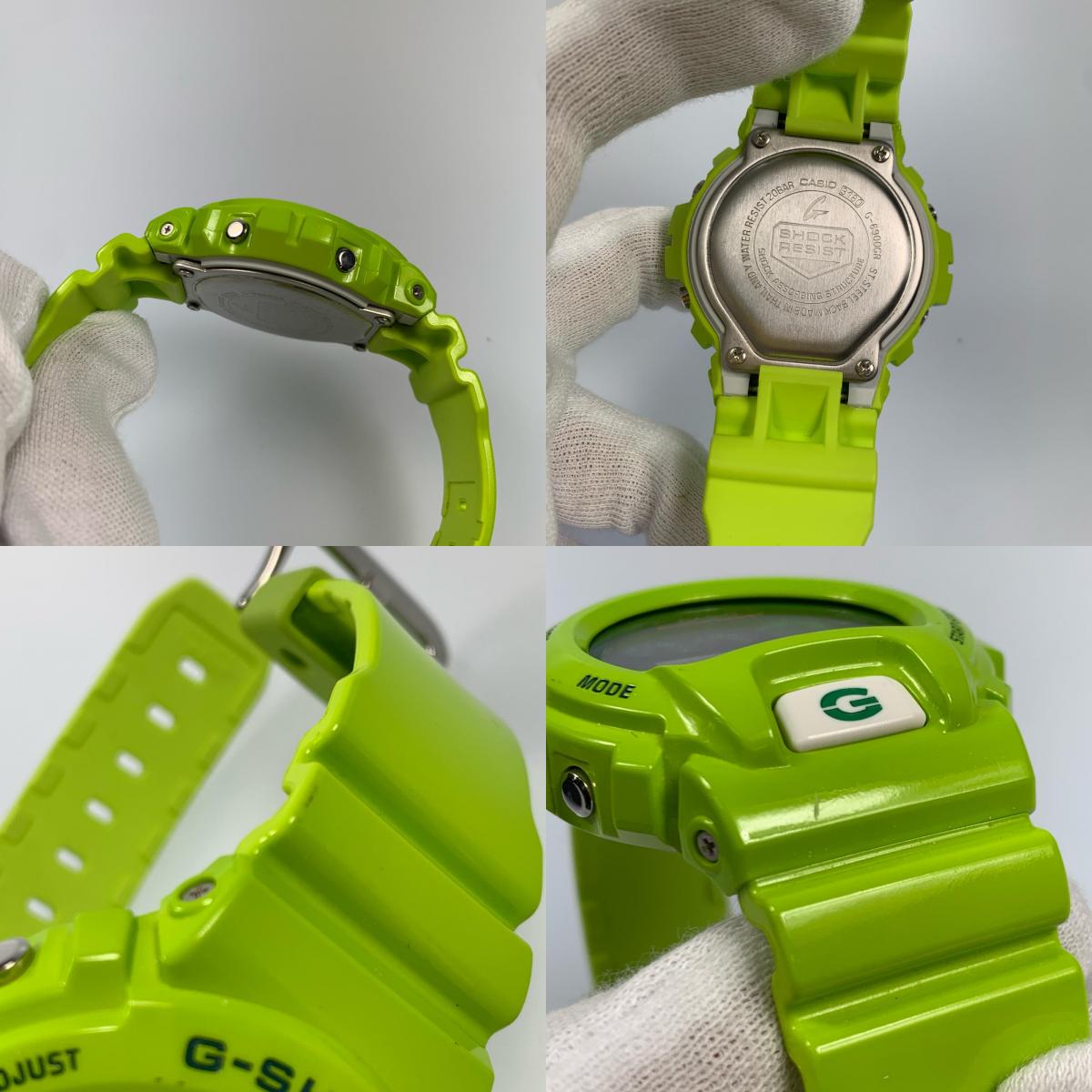 【中古】G-SHOCK | ジーショック 腕時計 G-6900GR-3JF ライトグリーン