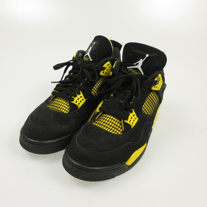 【中古】NIKE | ナイキ AIR JORDAN 4 RETRO THUNDER スニーカー DH6927-017 年式:2023S/S ブラック 30cm