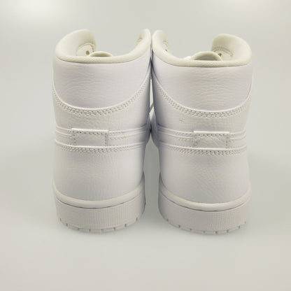 【中古】NIKE | ナイキ AIR JORDAN 1 MID TRIPLE WHITE スニーカー 554724-126 ホワイト 28cm