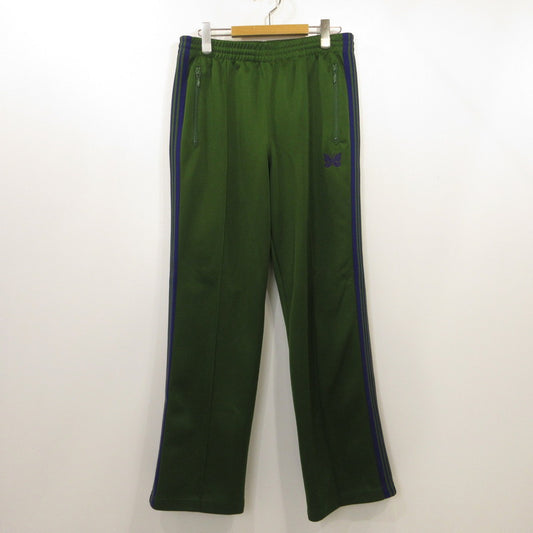【中古】Needles | ニードルス Track Pant - Poly Smooth パンツ NS246 グリーン サイズ：S