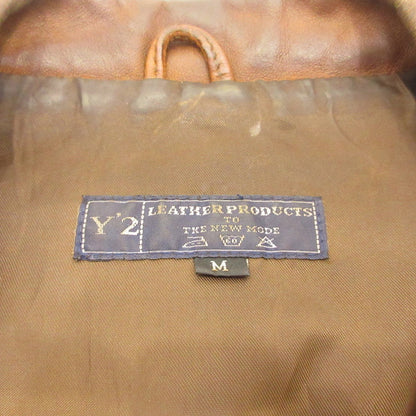 【中古】 レザー ブラウン サイズ：M